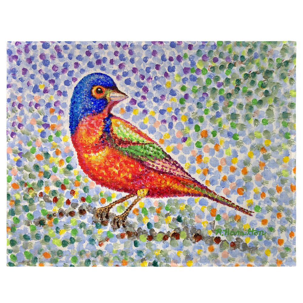 Painted Bunting Place Mat Set of 4. Picture 1