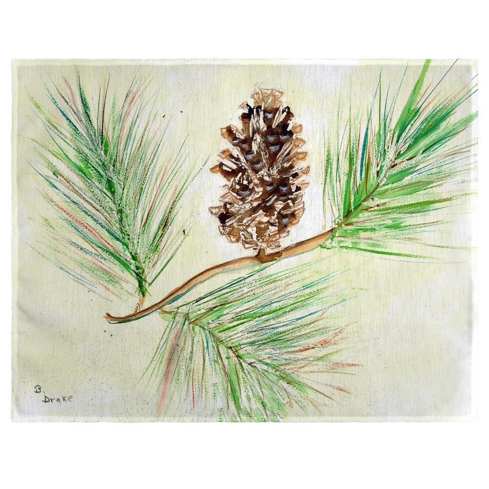 Betsy's Pine Cone Place Mat Set of 4. Picture 1