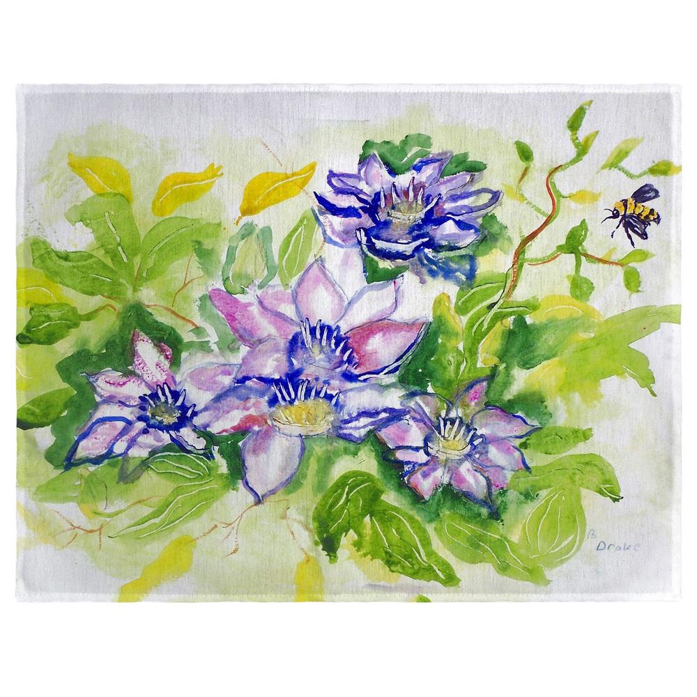 Clematis Place Mat Set of 4. Picture 1