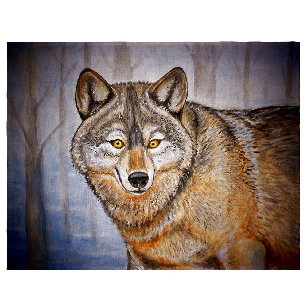 Grey Wolf Place Mat Set of 4. Picture 1
