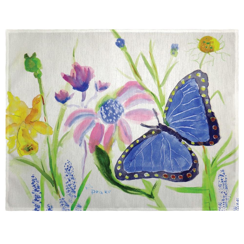 Betsy's Blue Morpho Place Mat Set of 4. Picture 1