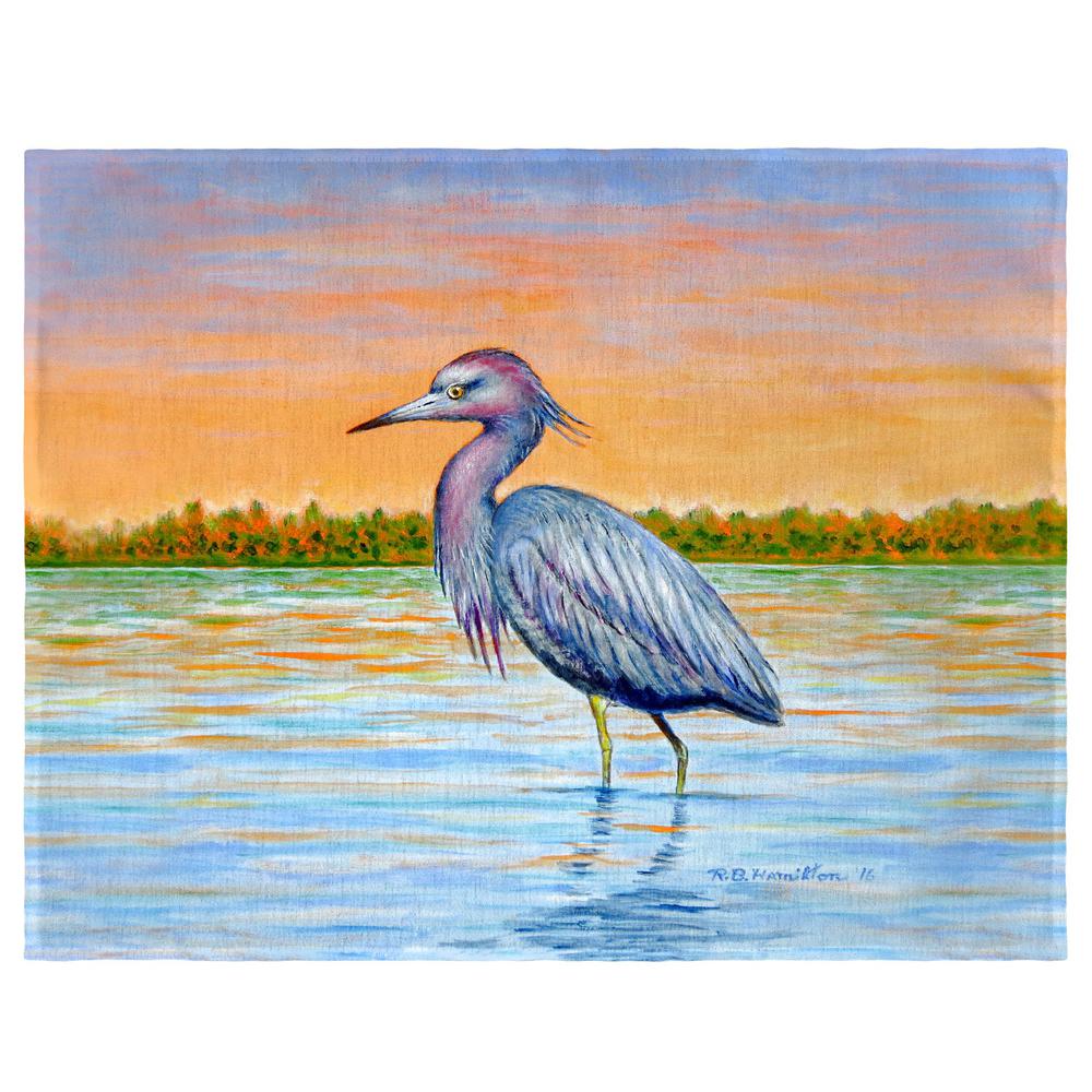 Heron & Sunset Place Mat Set of 4. Picture 1