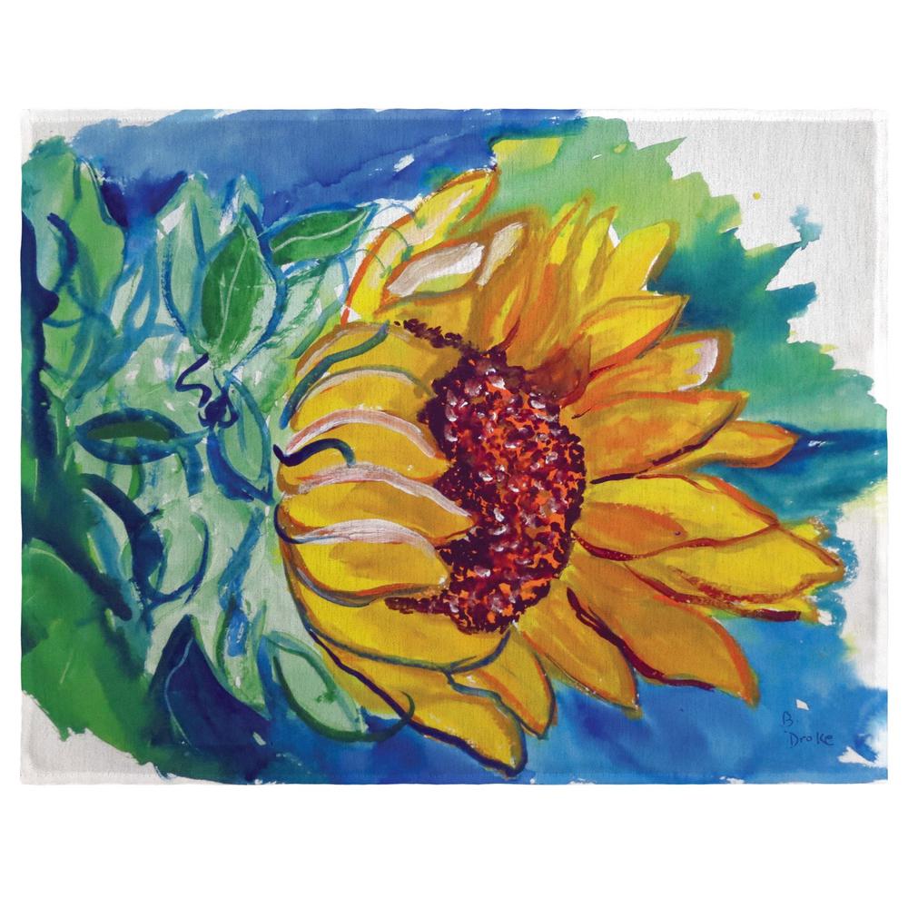 Windy SunFlower Place Mat Set of 4. Picture 1