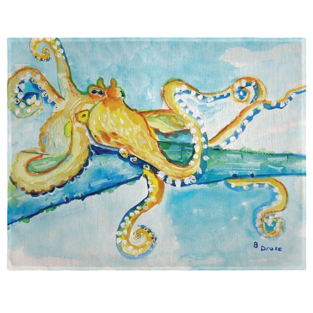 Gold Octopus Place Mat Set of 4. The main picture.