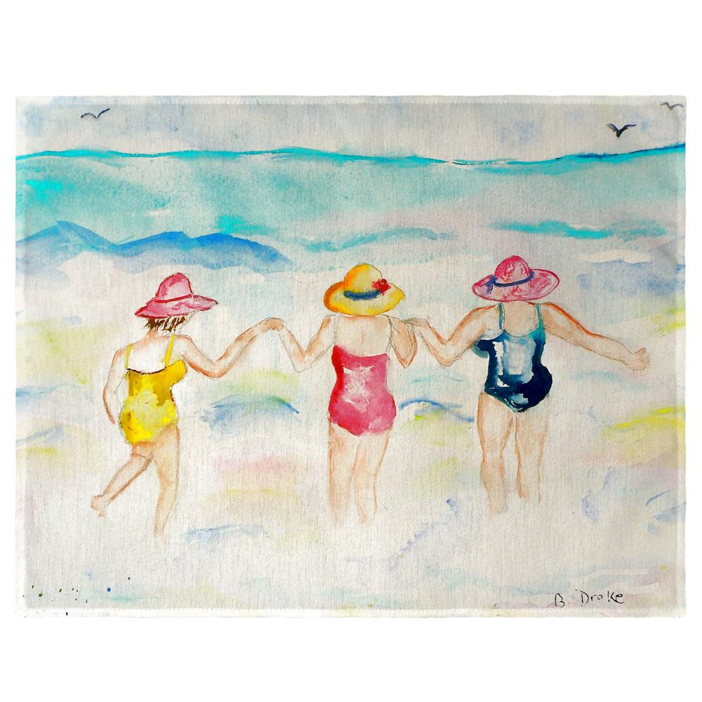 Ladies Wading Place Mat Set of 4. The main picture.