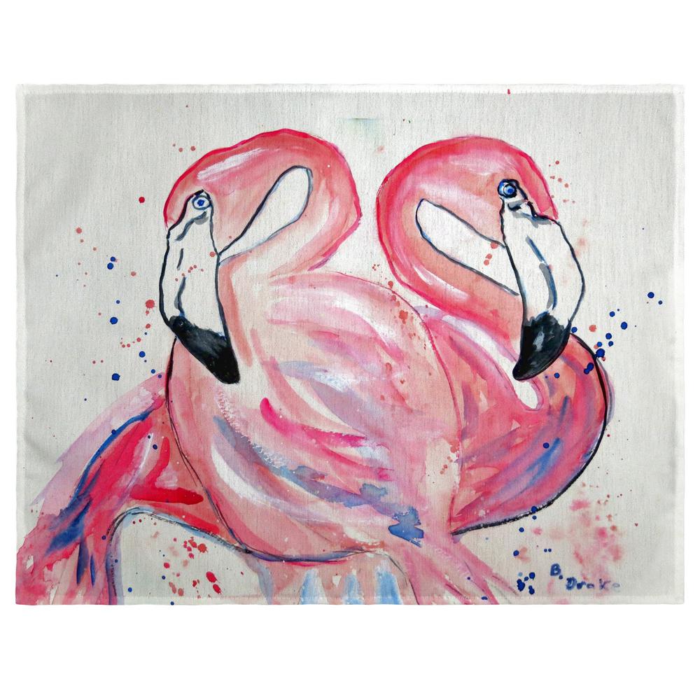 Betsy's Flamingos Place Mat Set of 4. Picture 1