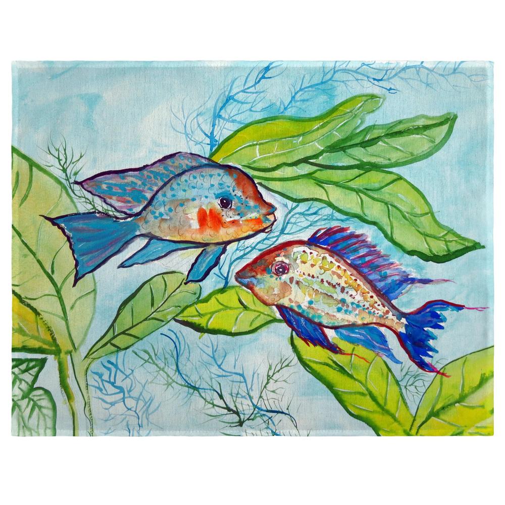 Pair of Fish Place Mat Set of 4. Picture 1