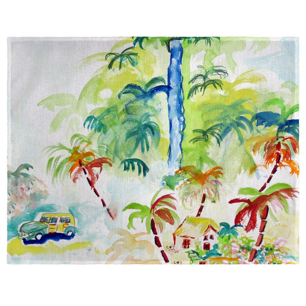 Colorful Palms Place Mat Set of 4. Picture 1