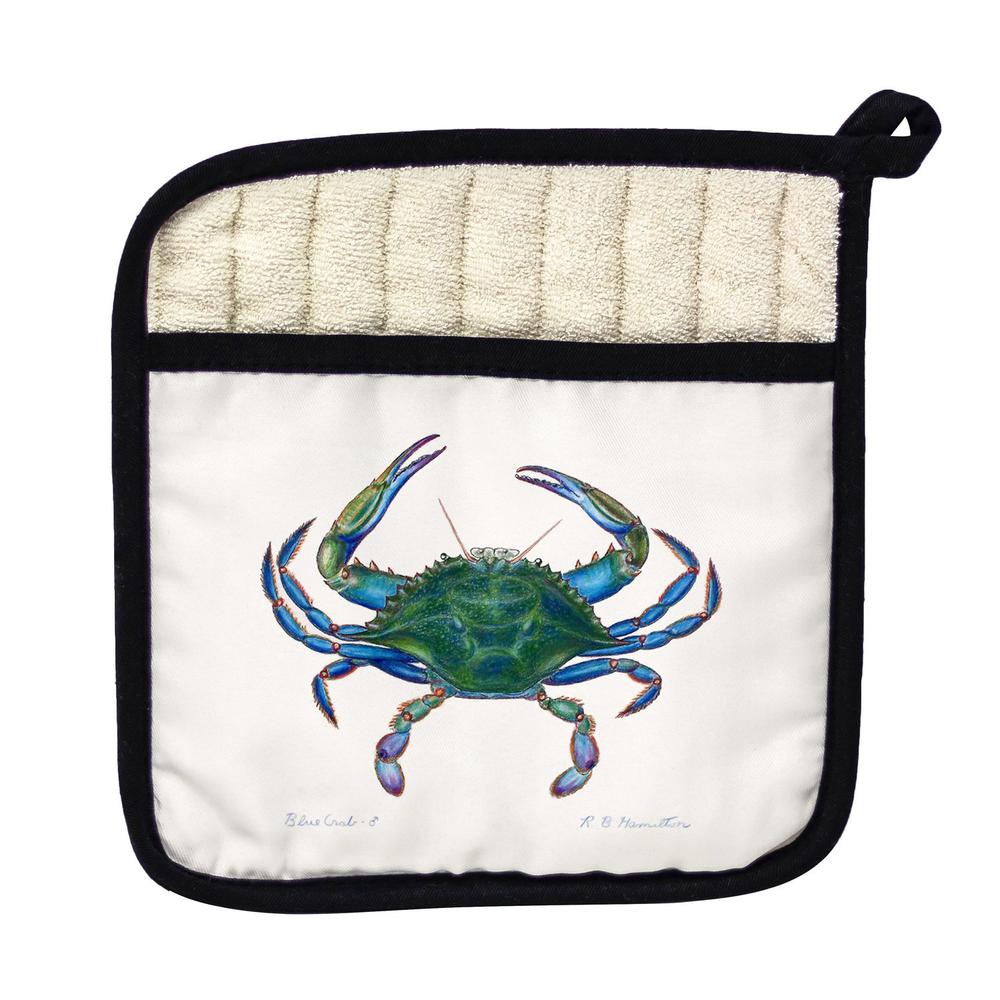 Blue Crab - Male Pot Holder. Picture 1