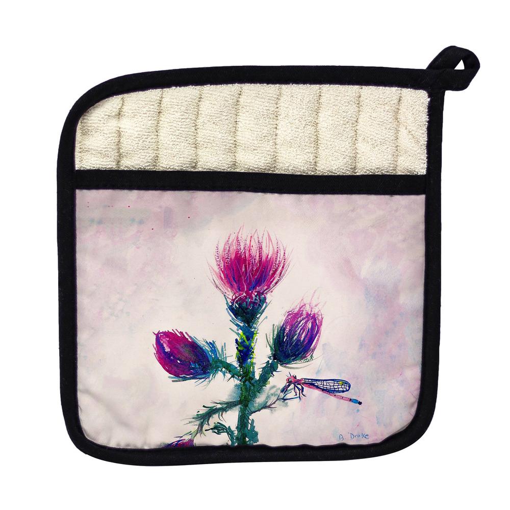 Thistle Pot Holder. Picture 1