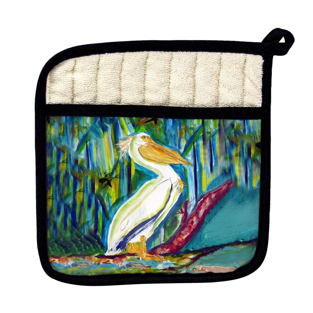 King Pelican II Pot Holder. The main picture.