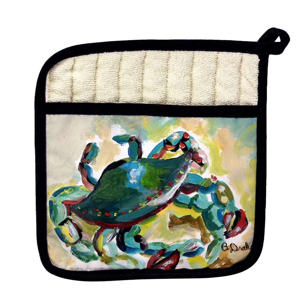 Colorful Crab Pot Holder. Picture 1
