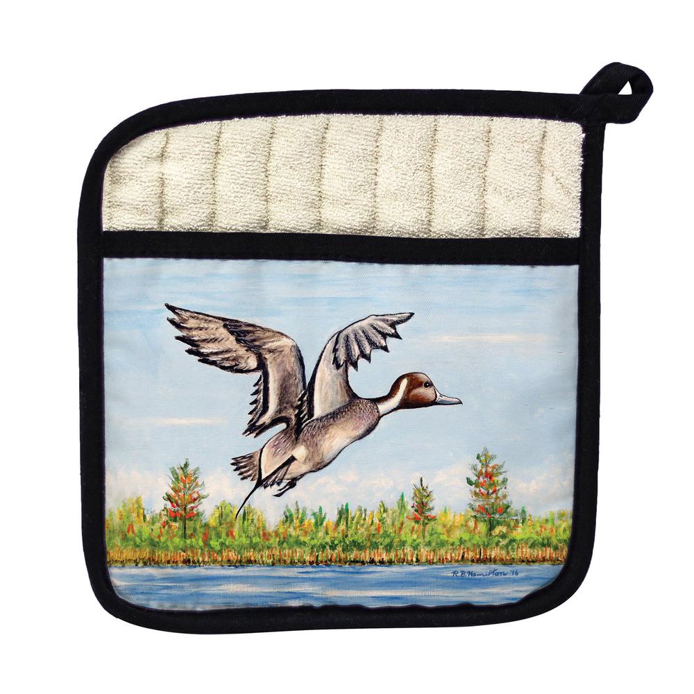 Pintail Duck Pot Holder. Picture 1