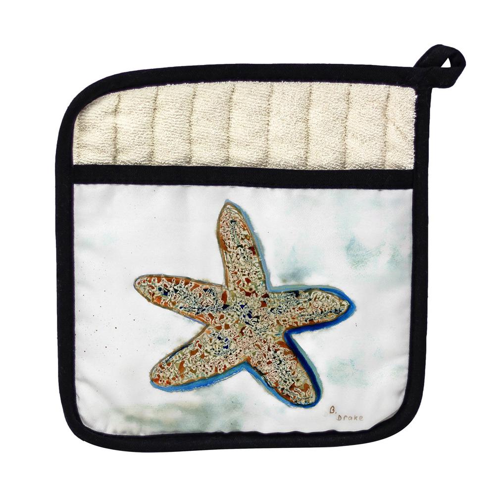 Betsy's Starfish Pot Holder. Picture 1