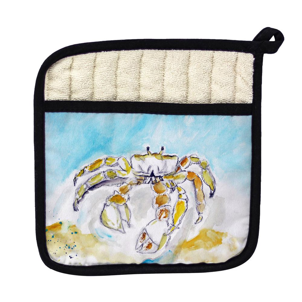 Ghost Crab Pot Holder. Picture 1