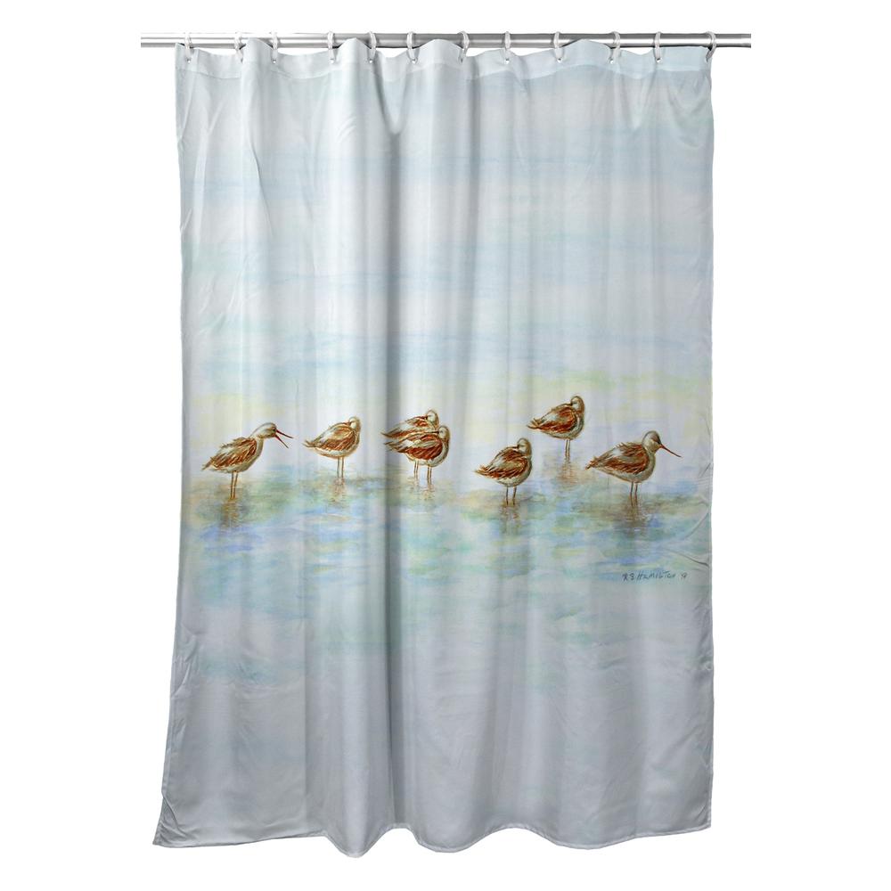 Avocets Shower Curtain. Picture 1