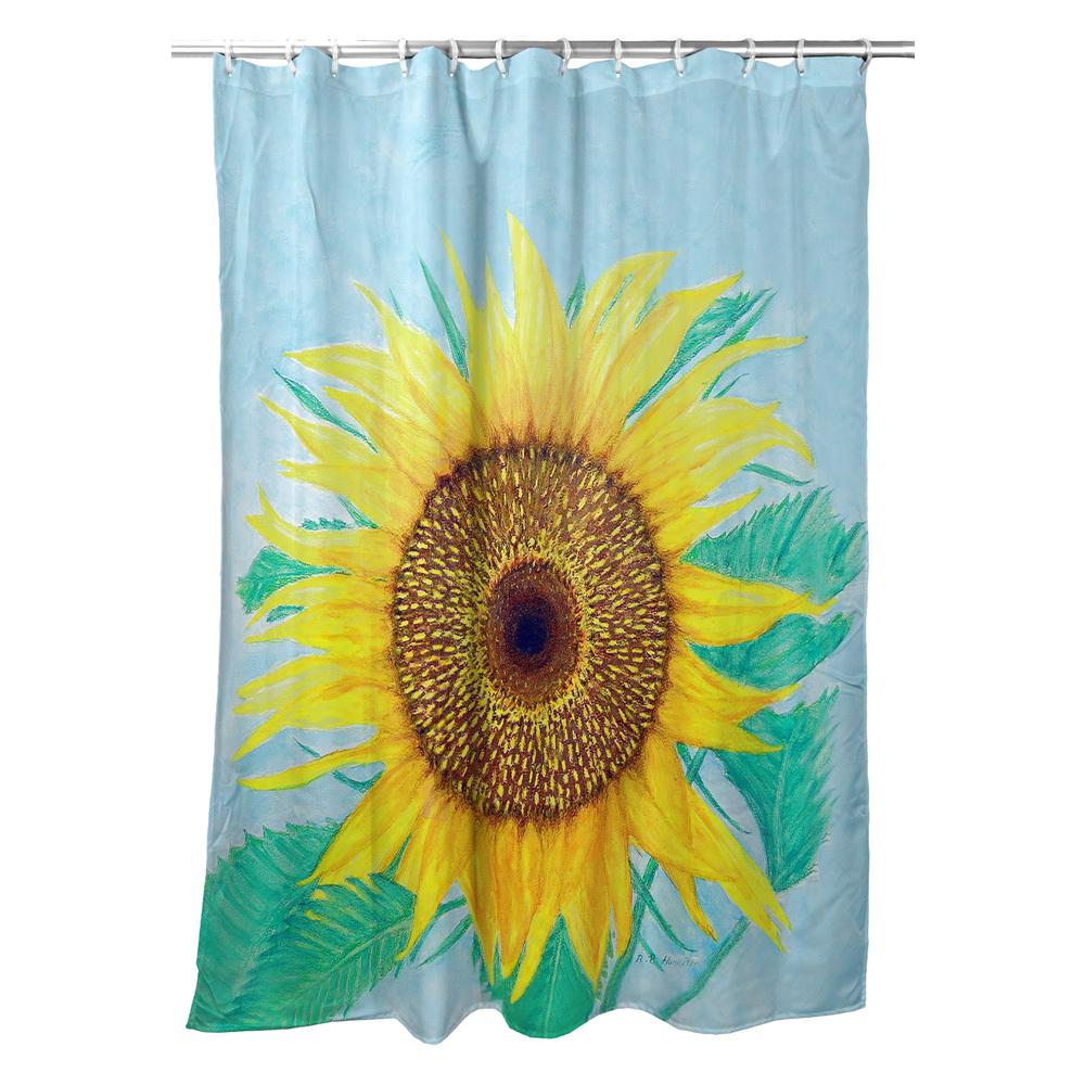 Dick's Sunflower Shower Curtain. Picture 1