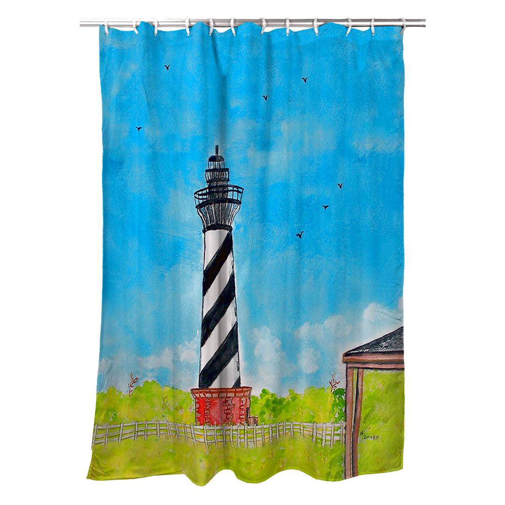 Hatteras Lighthouse, NC Shower Curtain. Picture 1