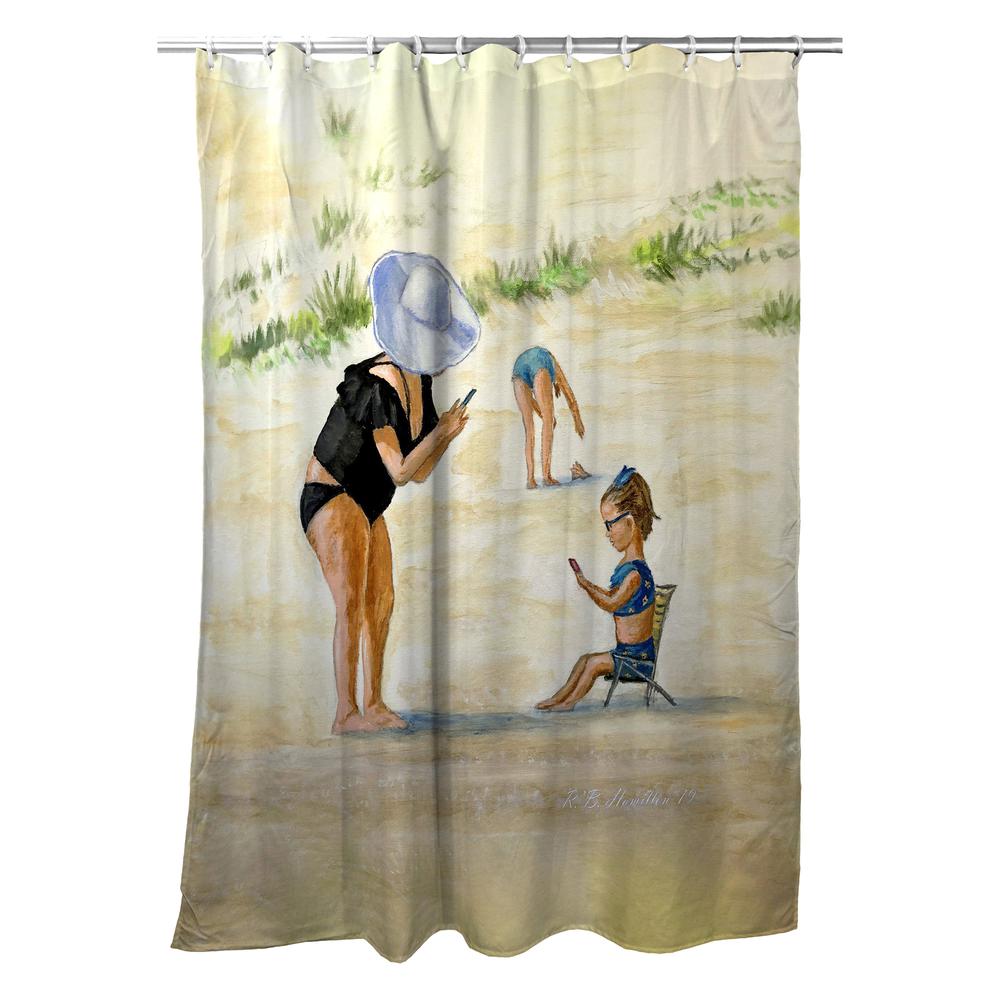 Smile for Grandma Shower Curtain. Picture 1