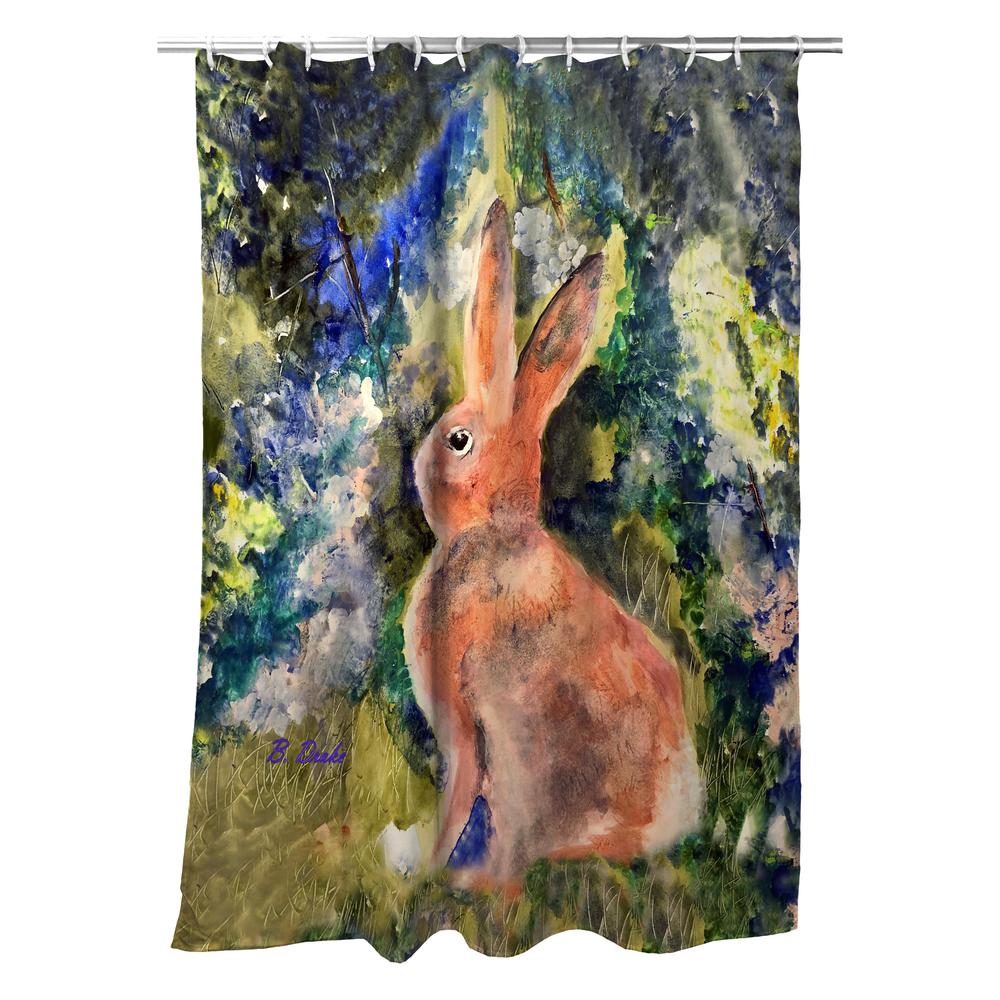 Cotton Tail Shower Curtain. Picture 1