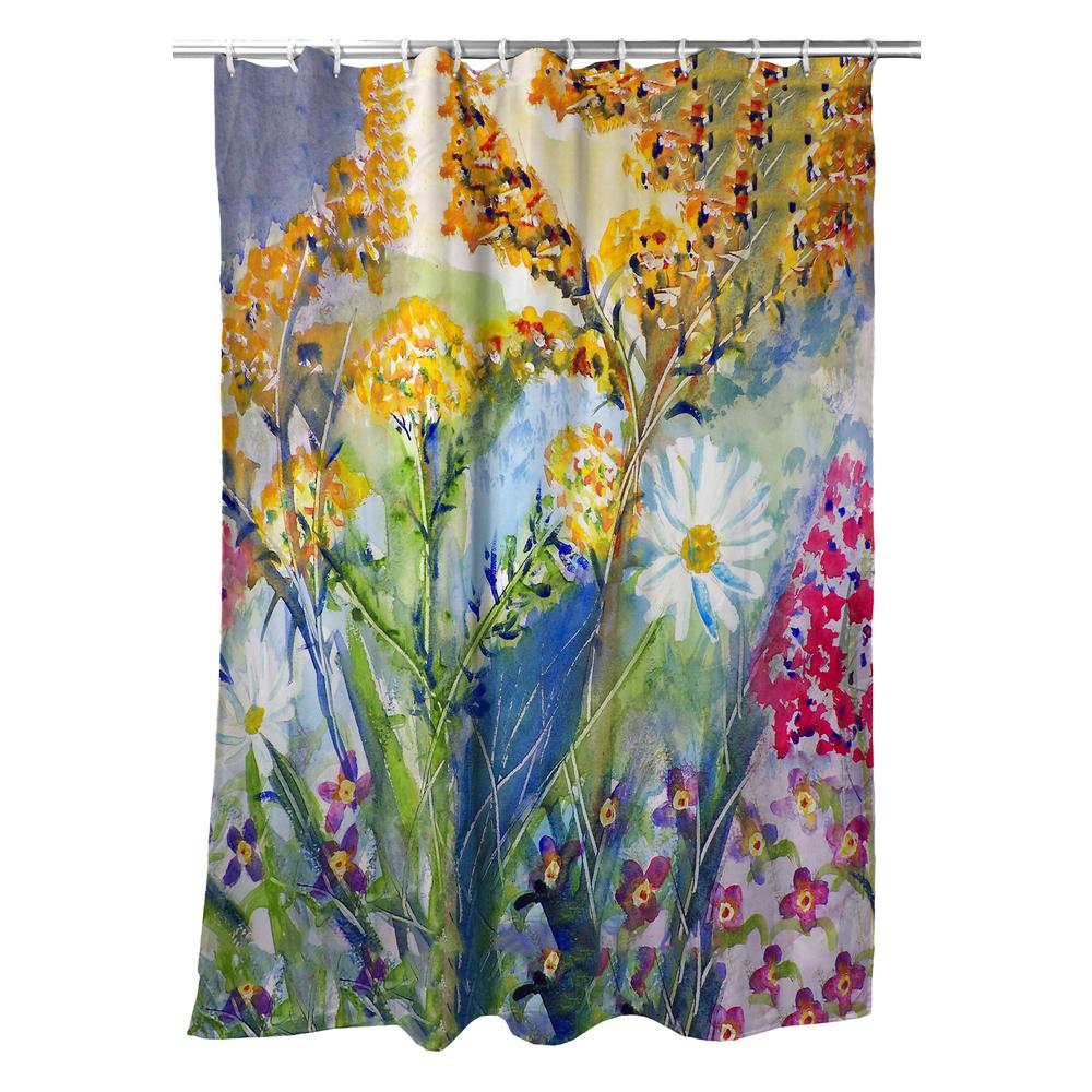 Wild Flowers Shower Curtain. Picture 1
