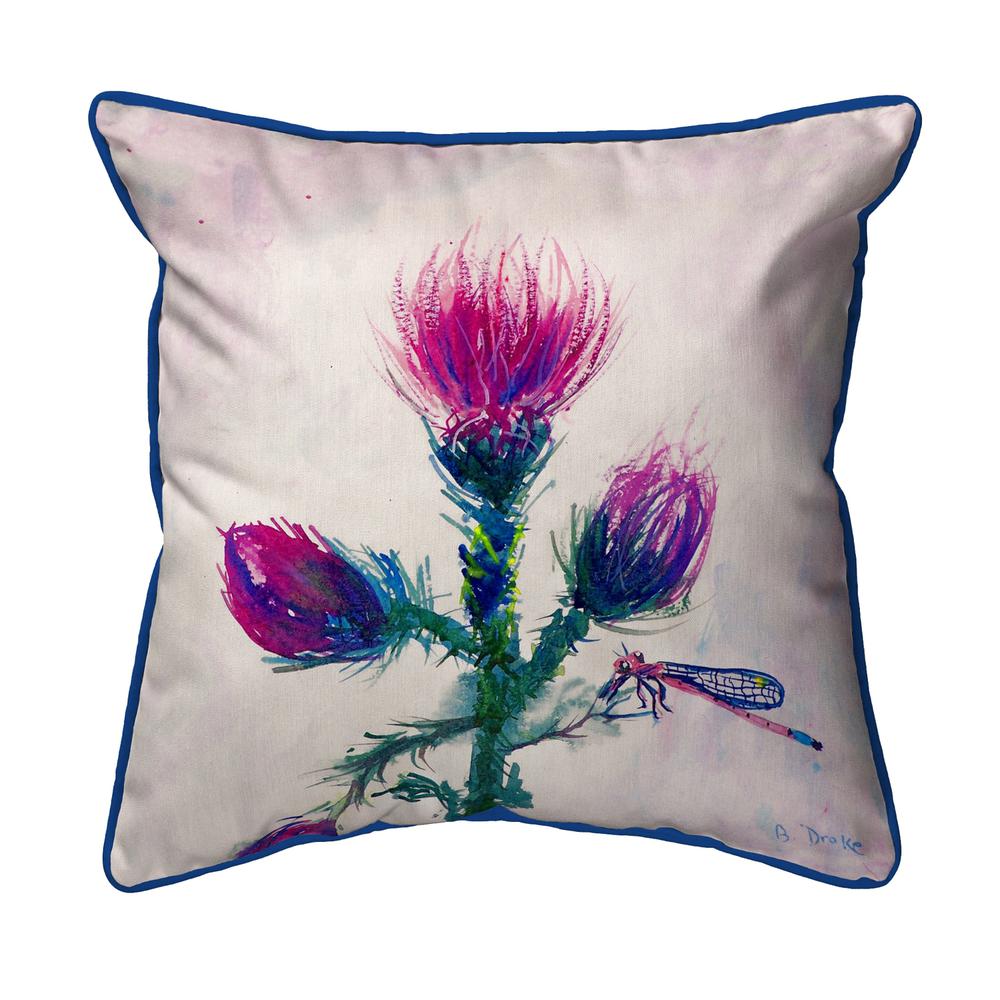 Thistle Small Indoor/Outdoor Pillow 12x12. Picture 1