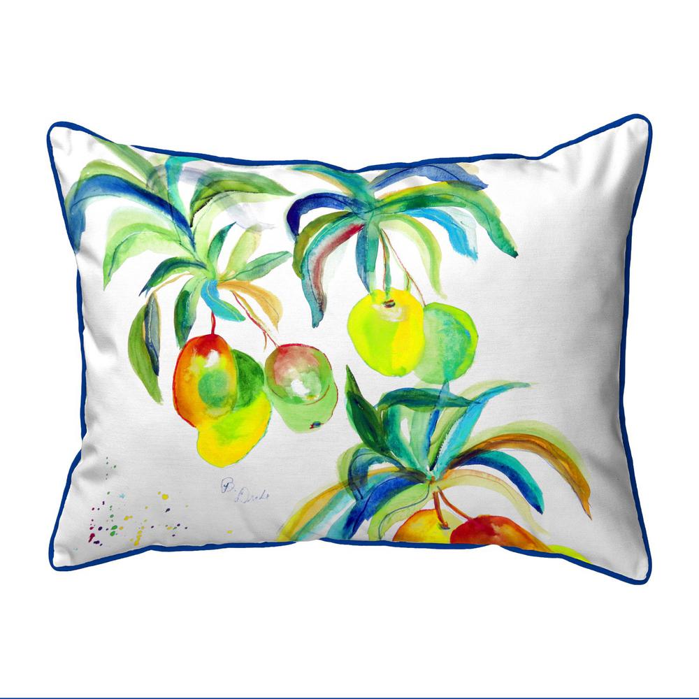 Mango Tree Small Indoor/Outdoor Pillow 11x14. Picture 1
