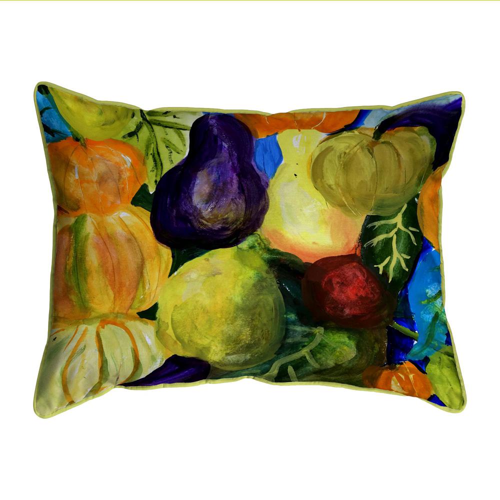 Gourds II 11x14 Small Indoor/Outdoor Pillow. Picture 1