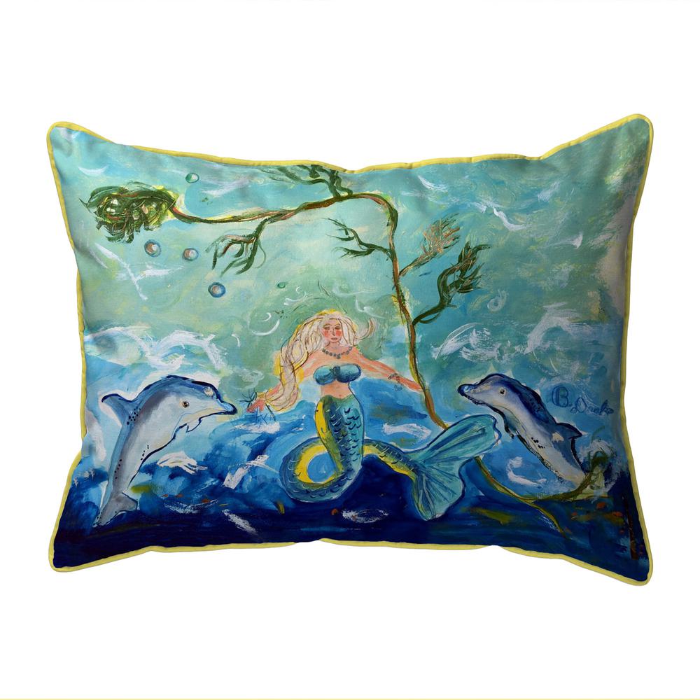 Queen of the Sea Small Indoor/Outdoor Pillow 11x14. Picture 1