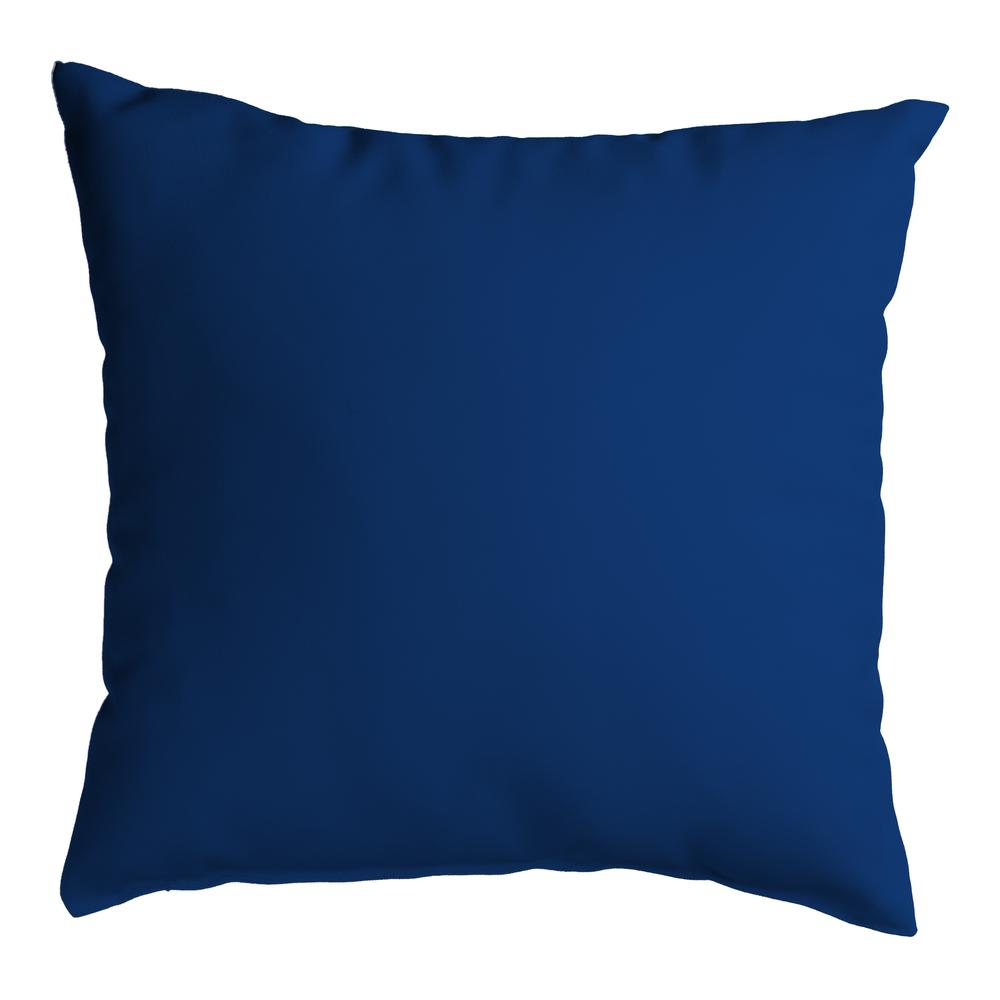 Blue Jay Small Indoor/Outdoor Pillow 12x12. Picture 2