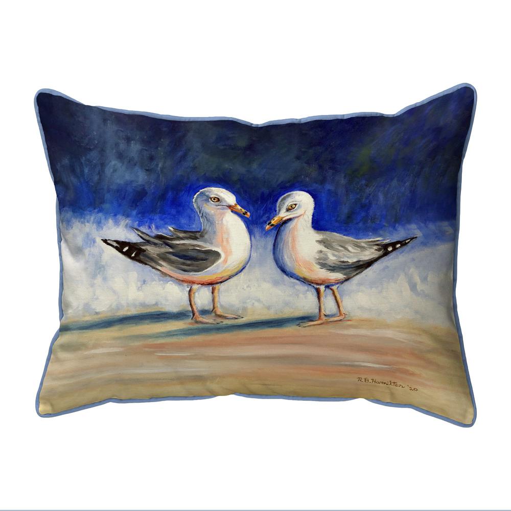 The Consultation Small Indoor/Outdoor Pillow 11x14. Picture 1