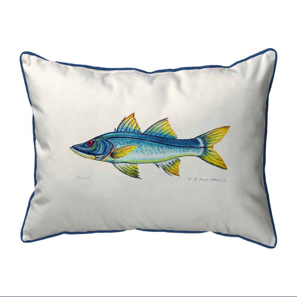 Snook Small Indoor/Outdoor Pillow 11x14. Picture 1