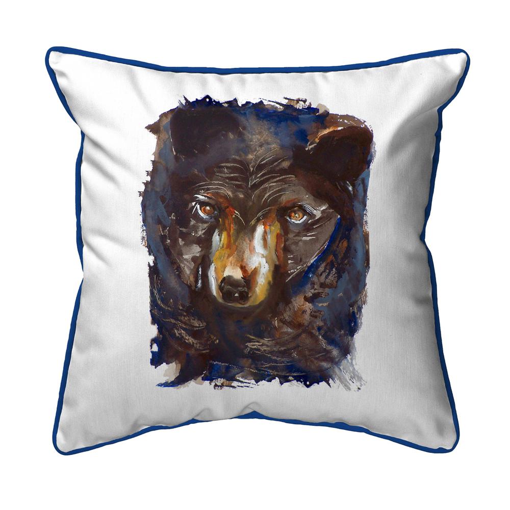 Betsy's Bear Small Indoor/Outdoor Pillow 12x12. Picture 1