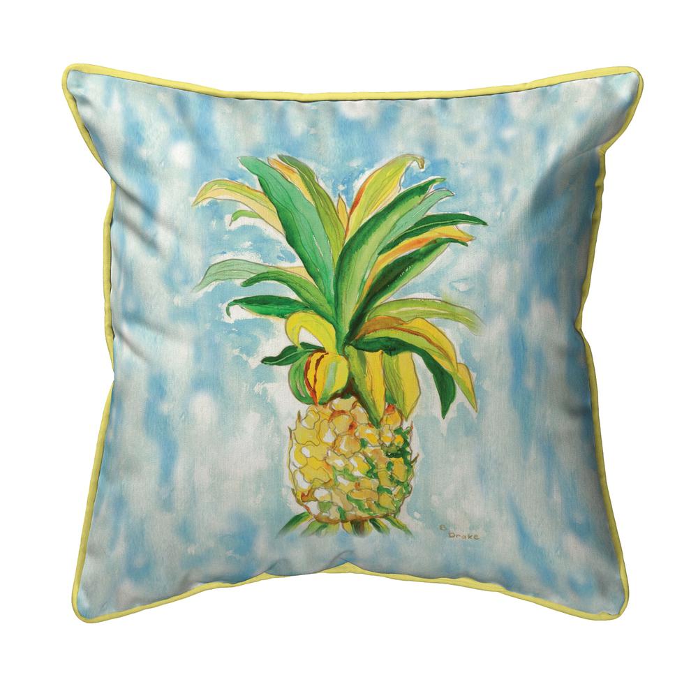 Pineapple Small Indoor/Outdoor Pillow 12x12. Picture 1