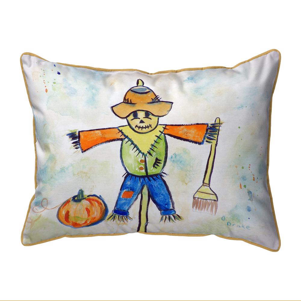 Scarecrow Small Indoor/Outdoor Pillow 11x14. Picture 1