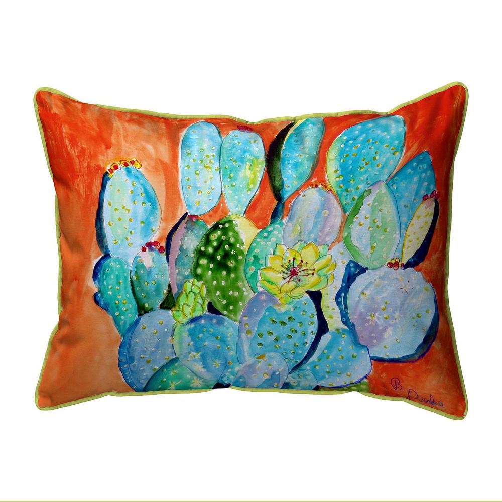 Cactus II Small Indoor/Outdoor Pillow 11x14. Picture 1