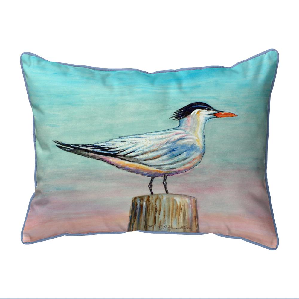 Royal Tern Small Indoor/Outdoor Pillow 11x14. Picture 1