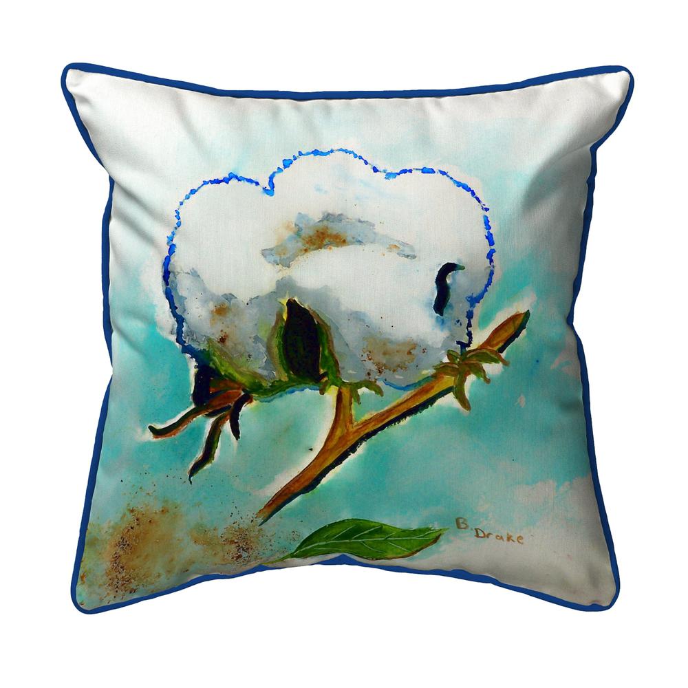Cottonball Small Indoor/Outdoor Pillow 12x12. Picture 1