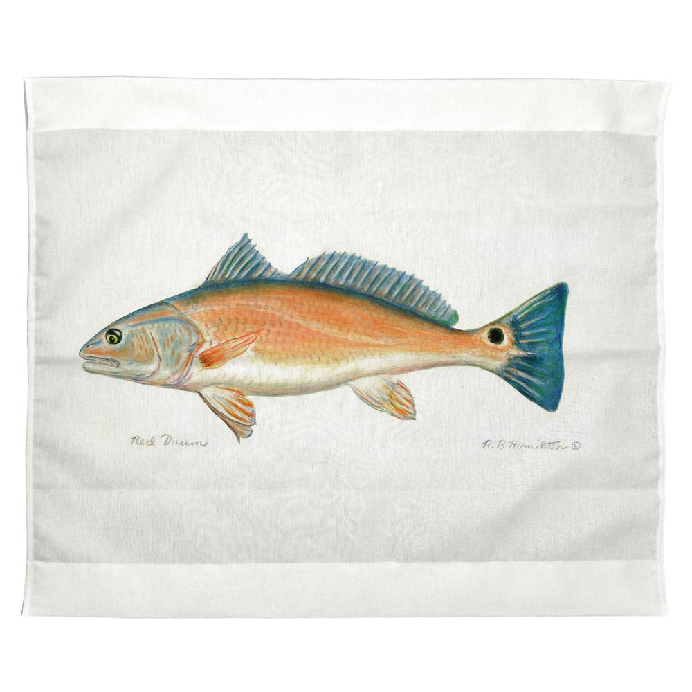 Red Drum Outdoor Wall Hanging 24x30. Picture 1