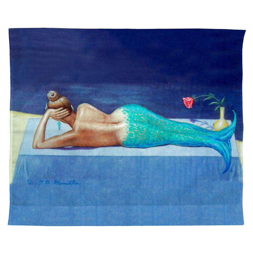Mermaid Outdoor Wall Hanging 24x30. Picture 1