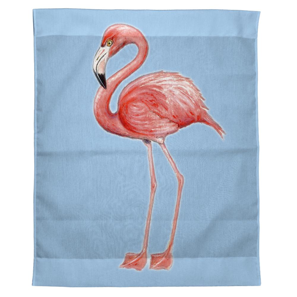 Flamingo Outdoor Wall Hanging 24x30. Picture 1