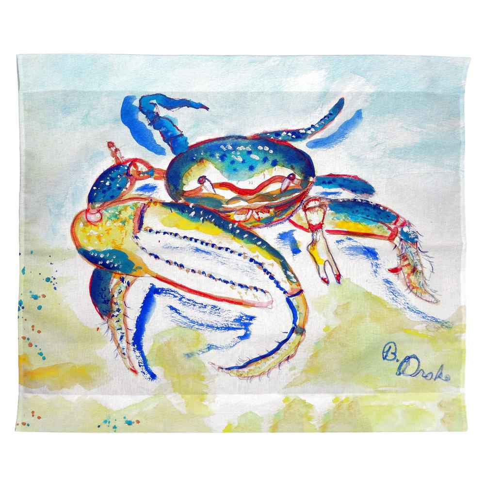 Colorful Fiddler Crab Wall Hanging 24x30. Picture 1