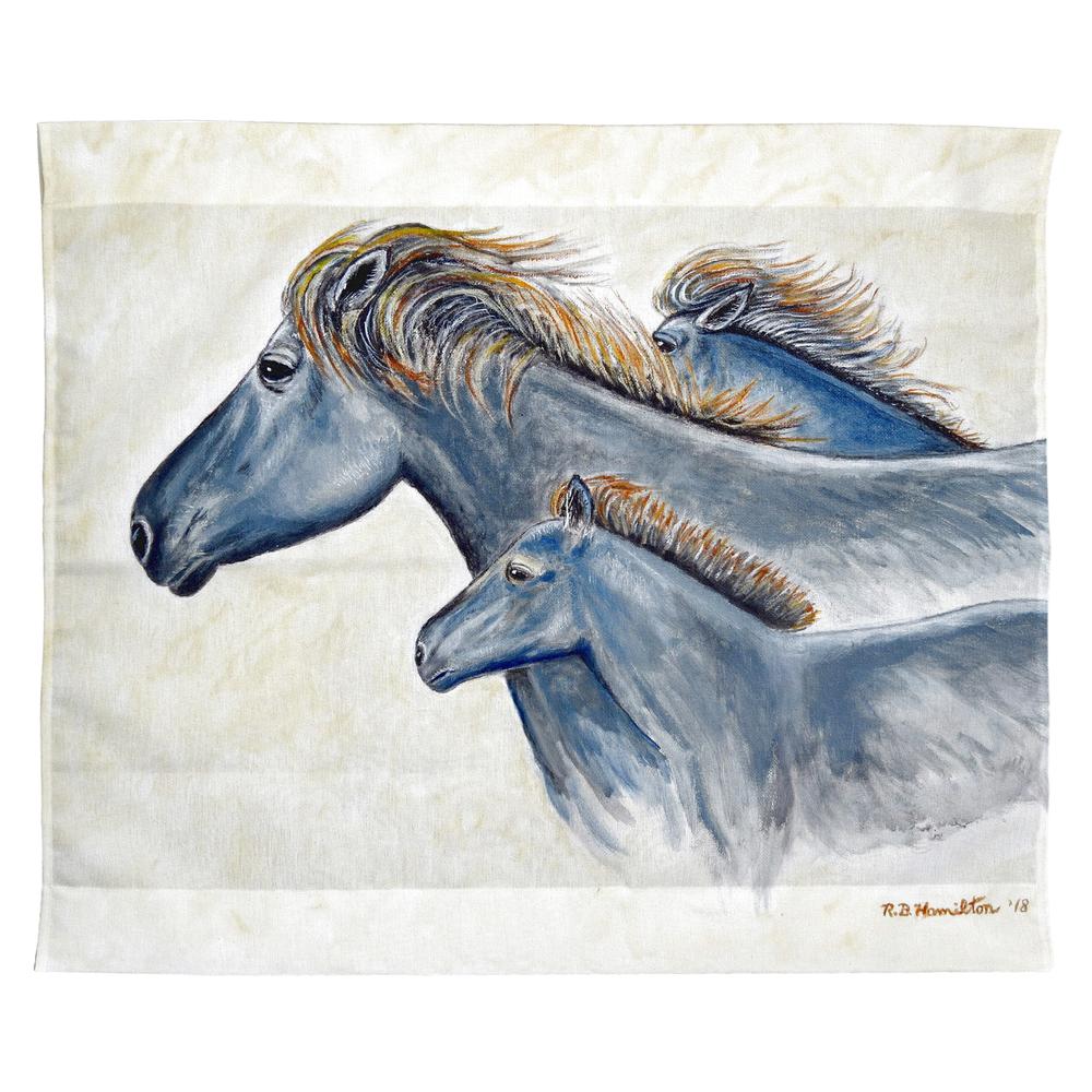 Wild Horses Wall Hanging 24x30. Picture 1