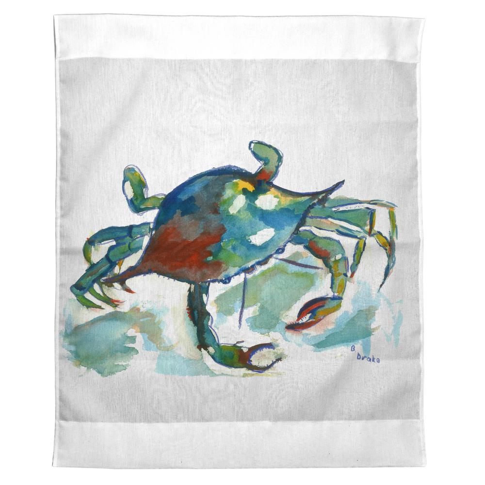 Betsy's Crab Outdoor Wall Hanging 24x30. Picture 1