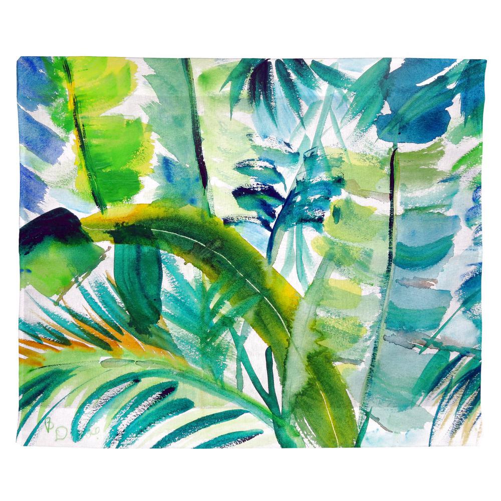 Jungle Greens Outdoor Wall Hanging 24x30. Picture 1