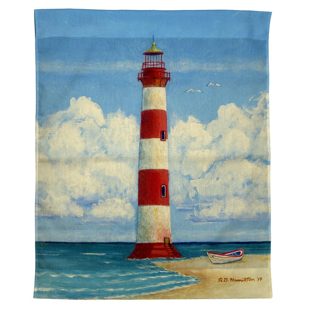 Morris Island Lighthouse, SC Outdoor Wall Hanging 24x30. Picture 1