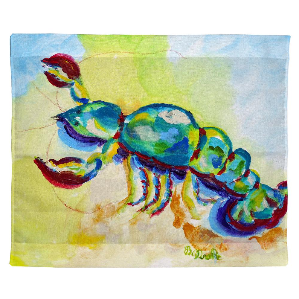 Colorful Lobster Outdoor Wall Hanging 24x30. Picture 1
