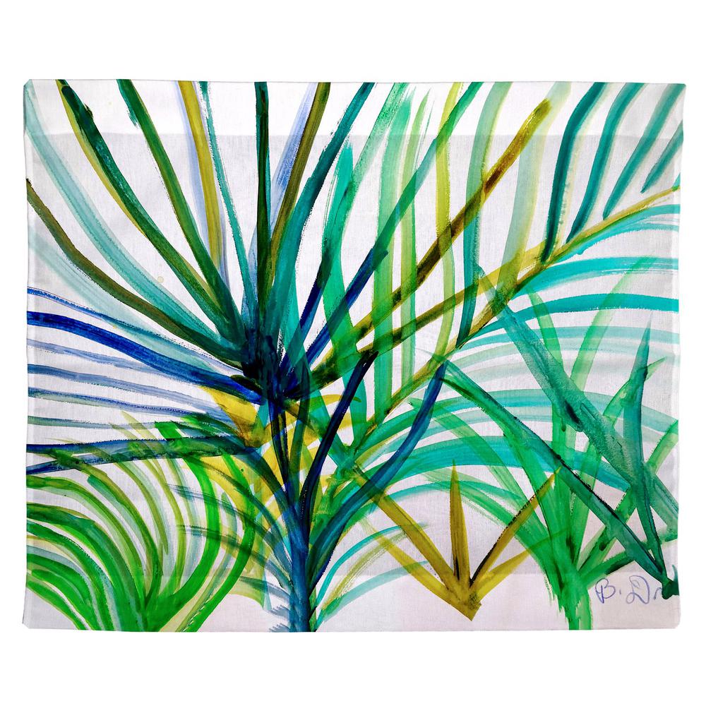 Teal Palms Wall Hanging 24x30. Picture 1