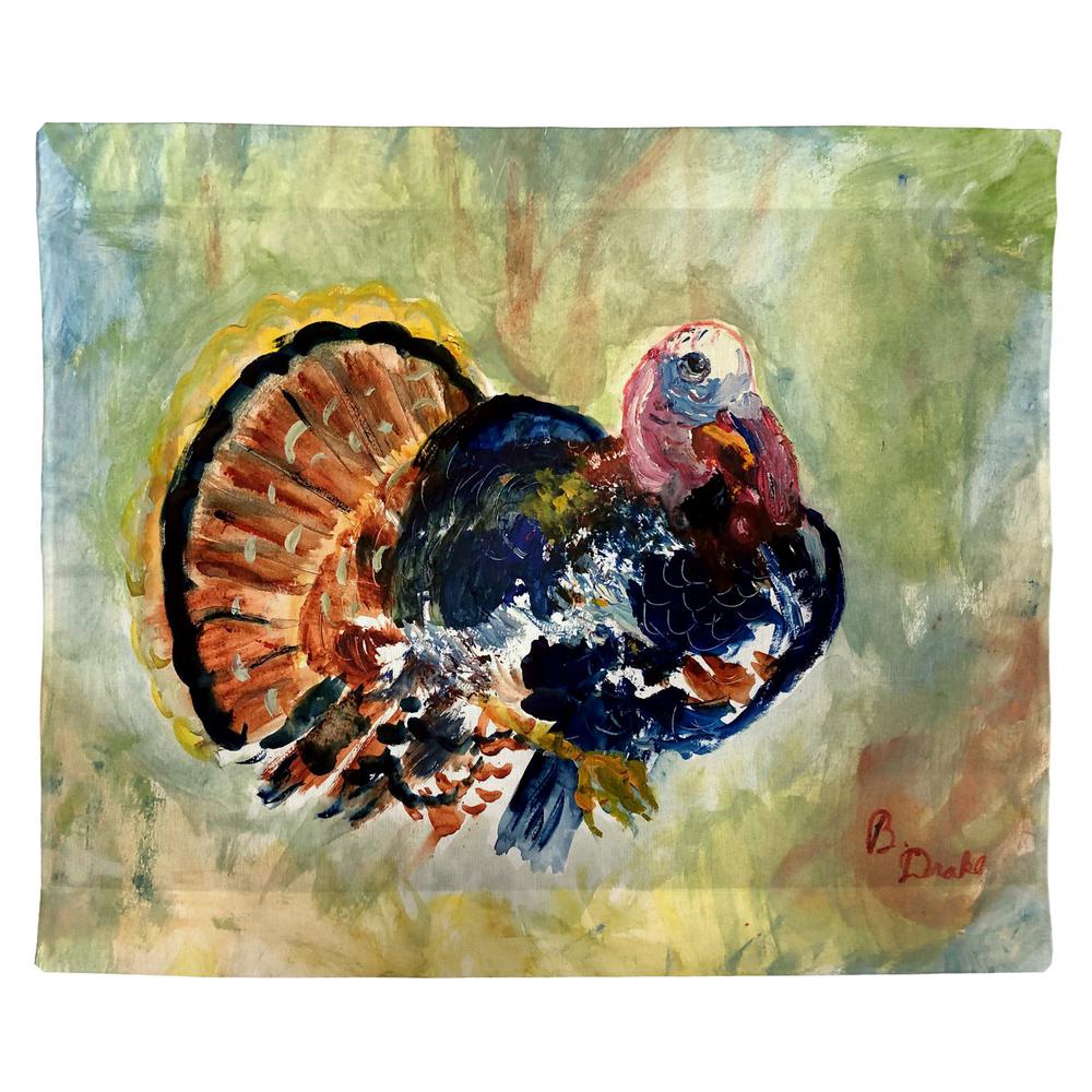 Colorful Turkey Wall Hanging 24x30. The main picture.