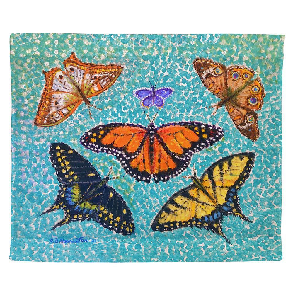 Butterfly Arrangement Outdoor Wall Hanging 24x30. Picture 1